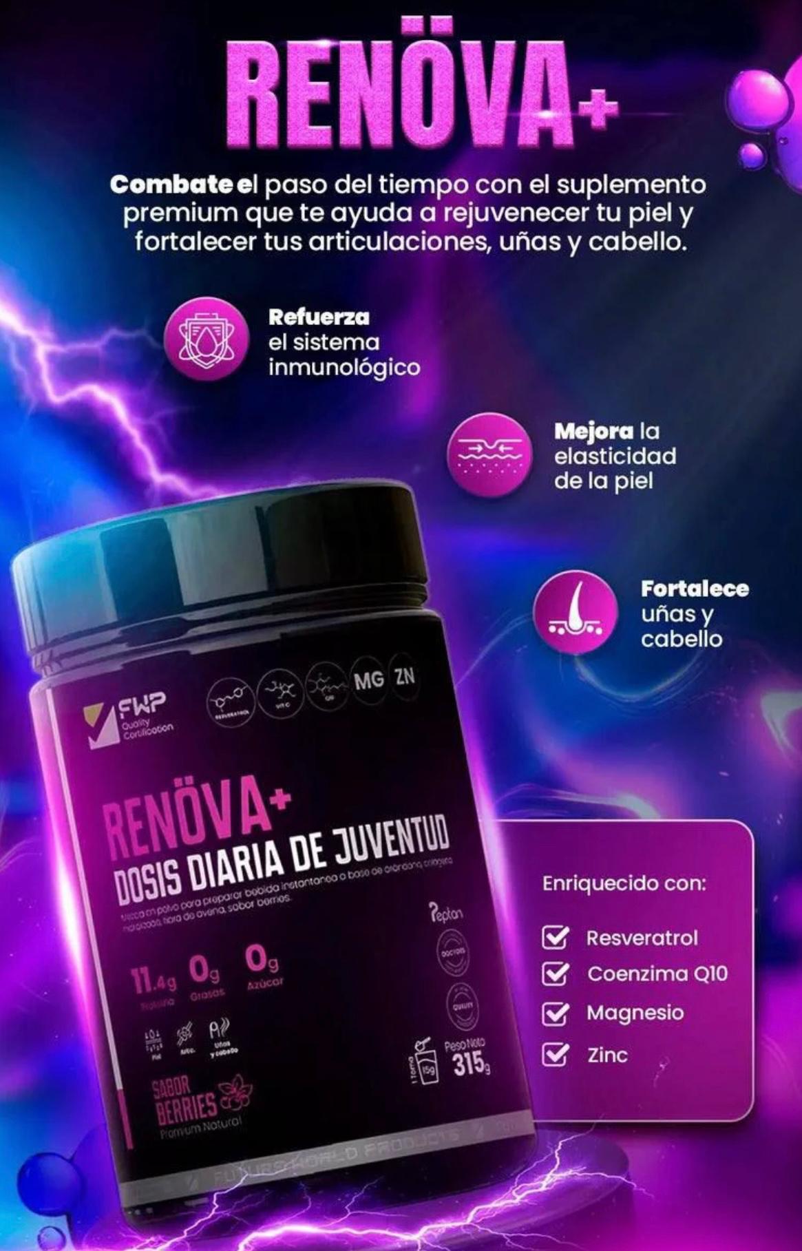 Renova FWP | Tu Fuente de Juventud en Cada Dosis
